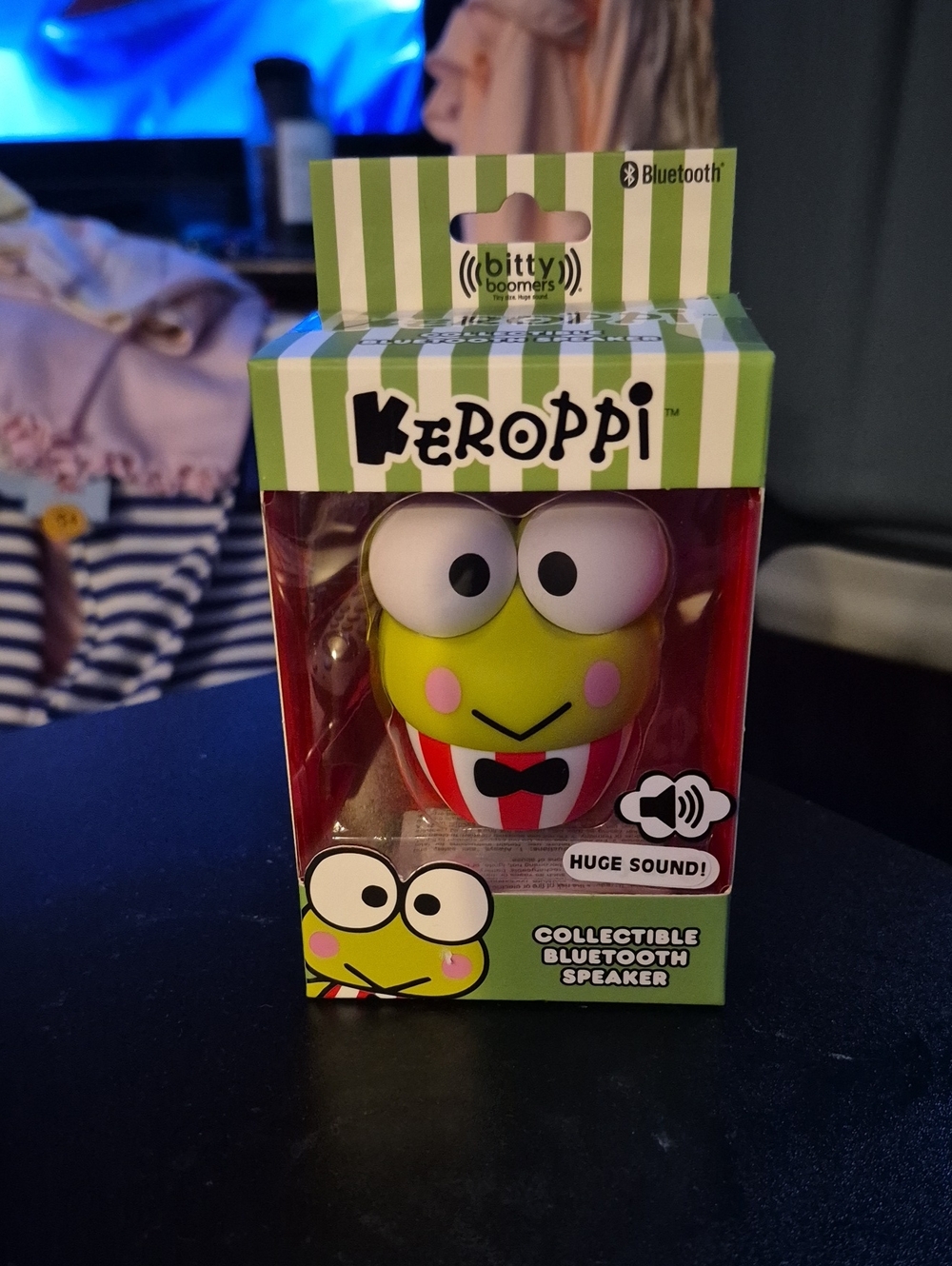 Sanrio Keroppi Green & White Collectible Bluetooth Speaker